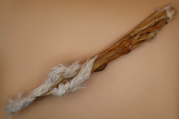 Kaninchenhaut mit Fell