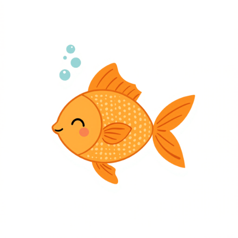 ROBOK Fisch Cartoon