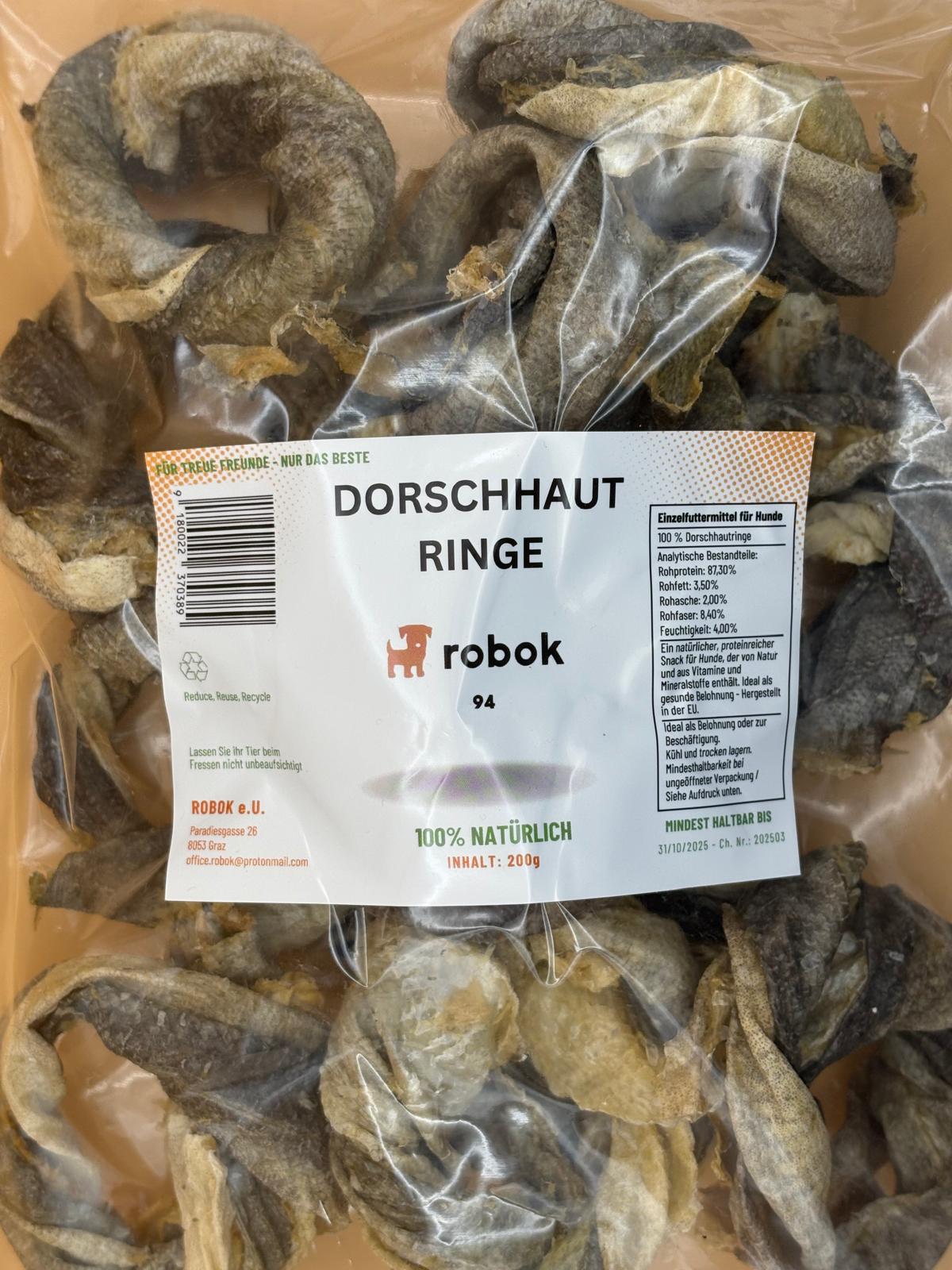 Dorschhautringe 200g