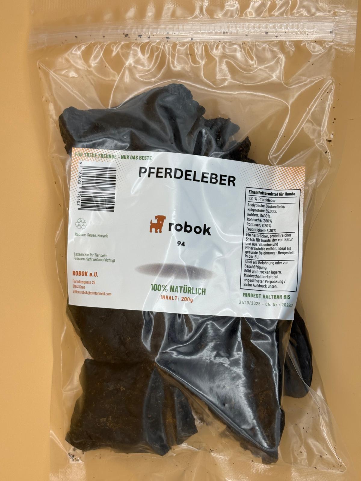 Pferdeleber 200g
