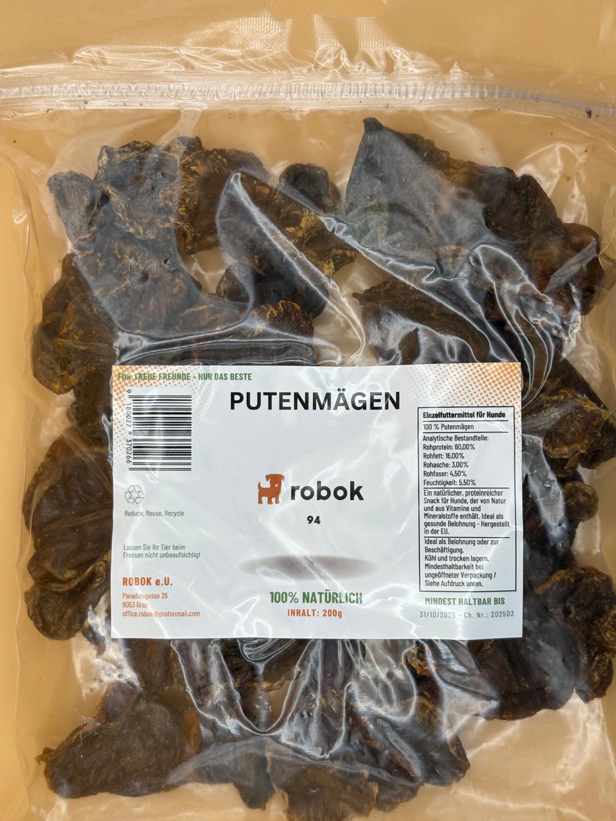 Putenmägen 500g