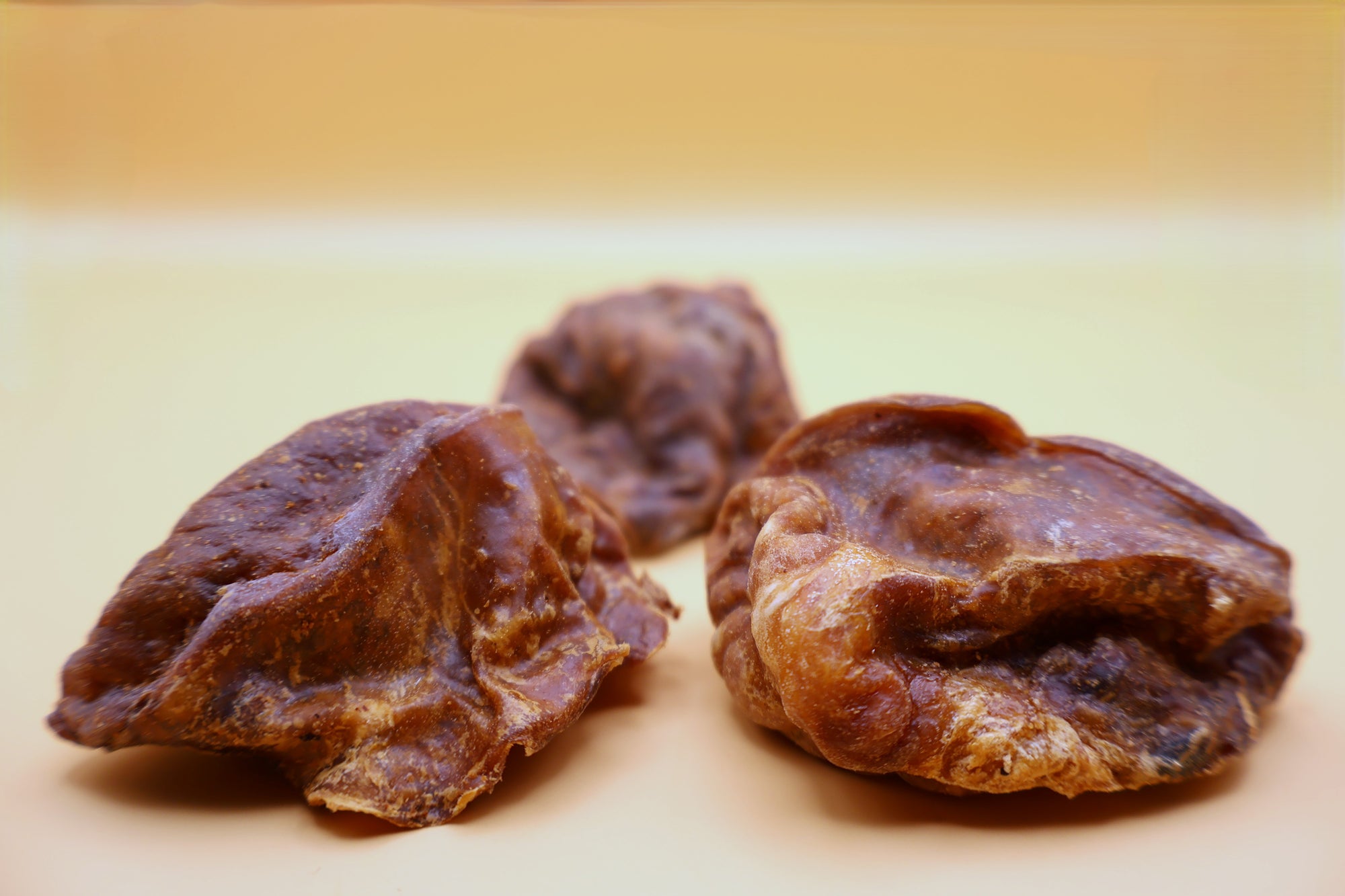 Rinderhoden geschnitten