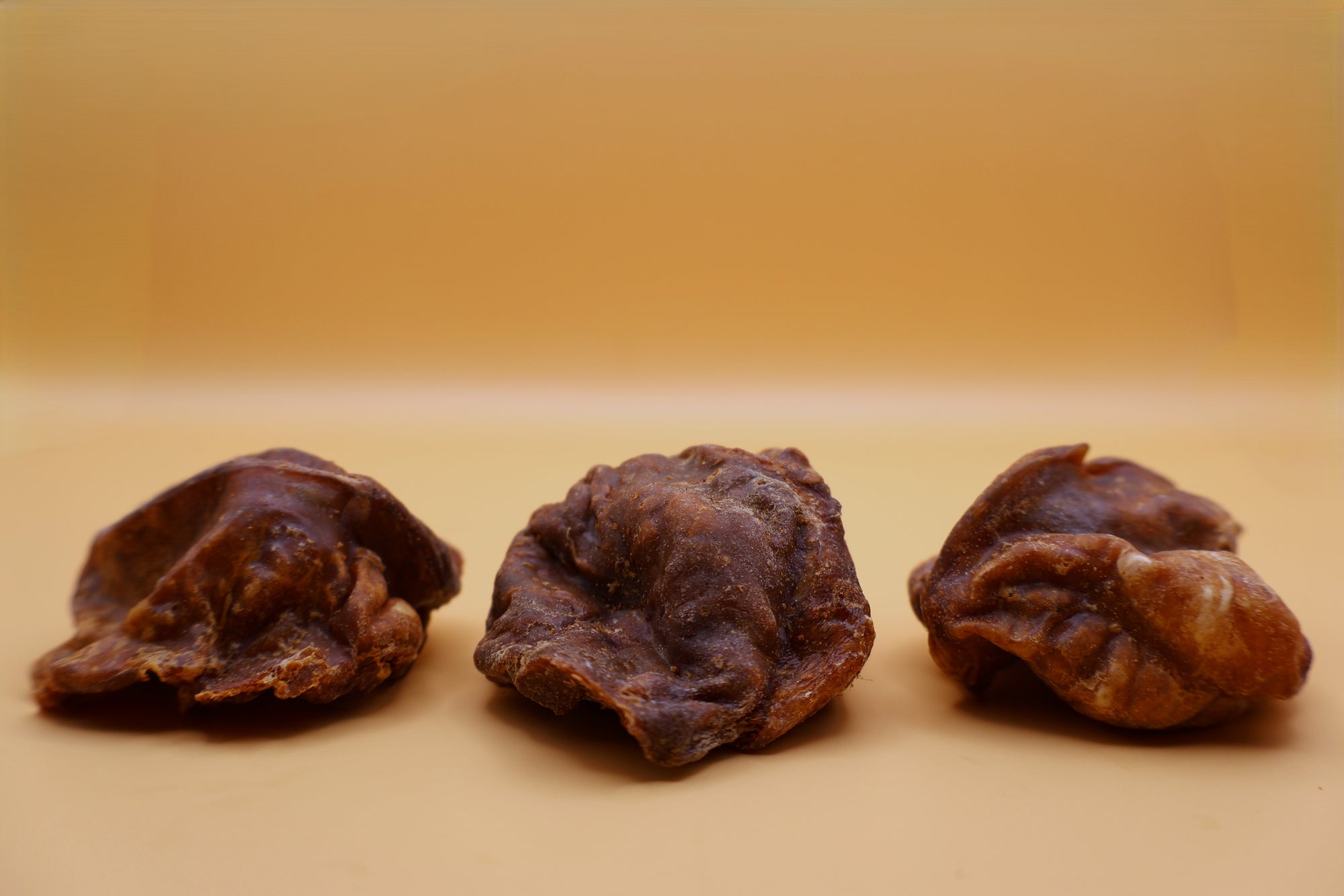 Rinderhoden geschnitten