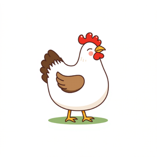 Huhn Illustration