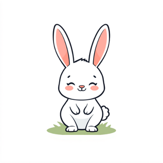 Kaninchen Illustration